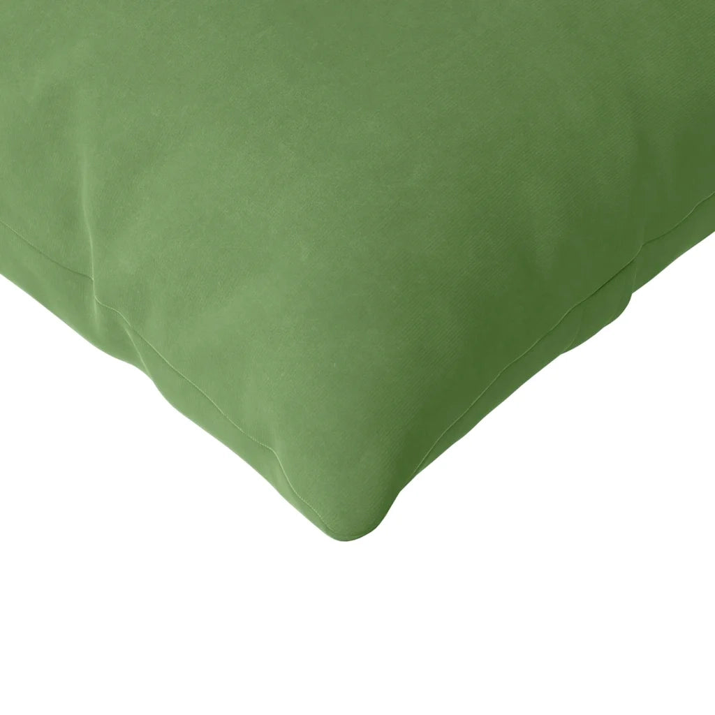 Cuscini da Divano 2 pz-Set di 2 Cuscini per Sofa Verde chiaro 200 x 40 cm