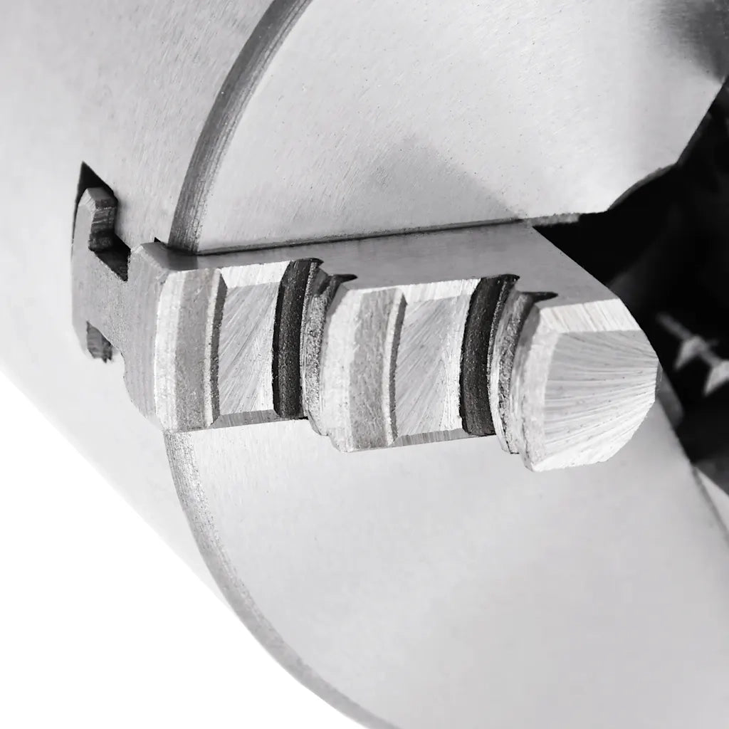 Mandrino per Tornio a 3 Griffe Autocentrante 80 mm in Acciaio CFW7153458