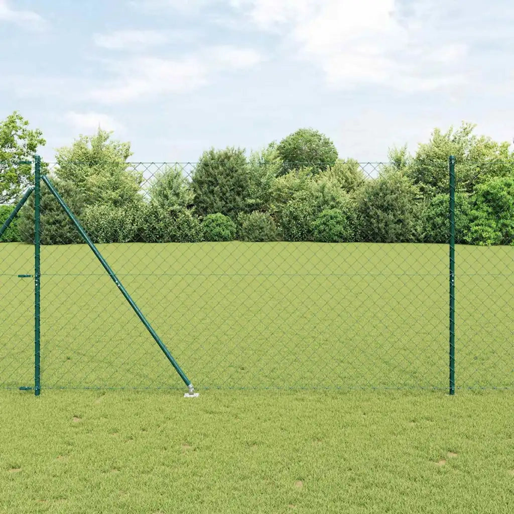Palo della recinzione Verde 10 x 1,6 m (rete 60 x 60 mm)
