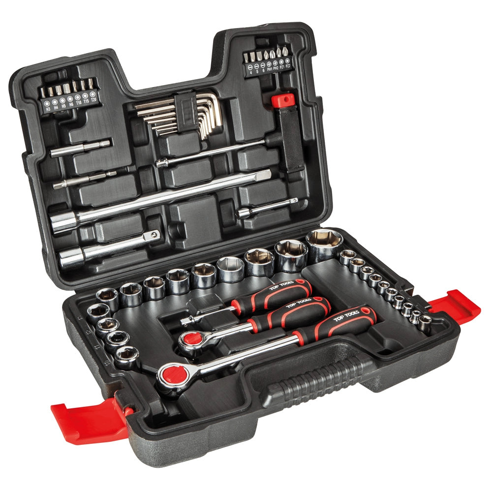 SERIE CHIAVI A BUSSOLA 53 pezzi  - TOPTOOLS