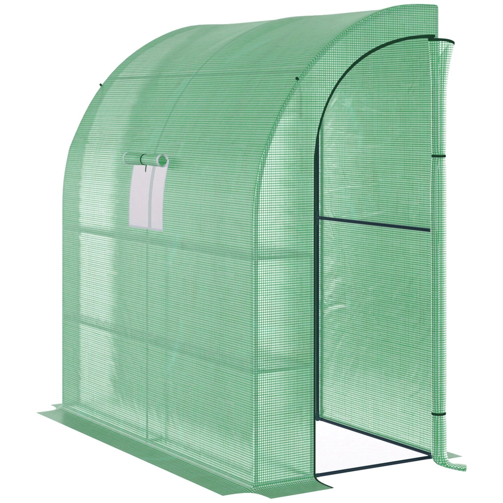 Scaffale da Parete per Piante ¨C Minimal ¨C Verde Acciaio PE 200x100x215