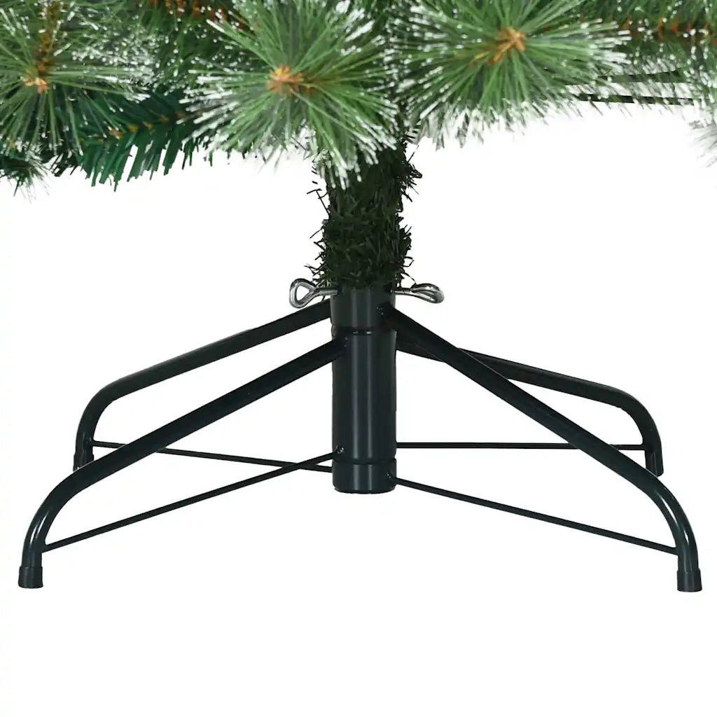 Albero di Natale Artificiale Snodato Foderato di Neve Verde 42019338