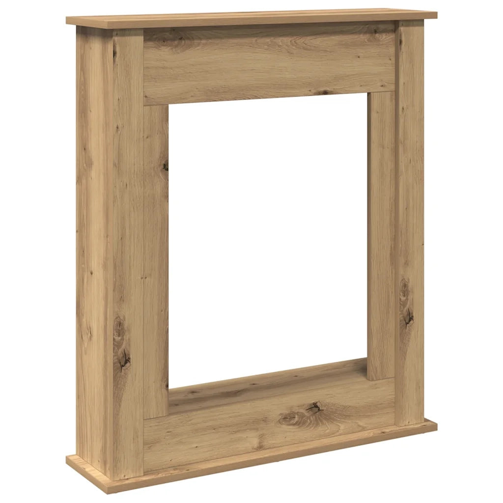 Cornice per Camino Rovere Artigianale 75x20x87,5 cm Truciolato CFW9700811