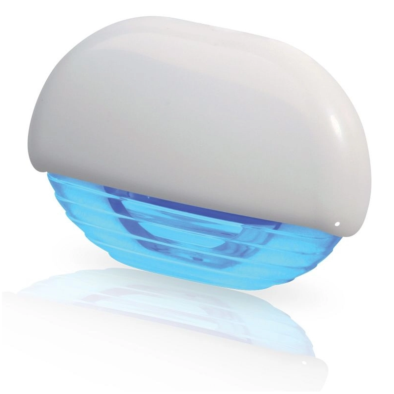 LUCE CORTESIA BLU - CROMATO COVER WHITE PLASTIC