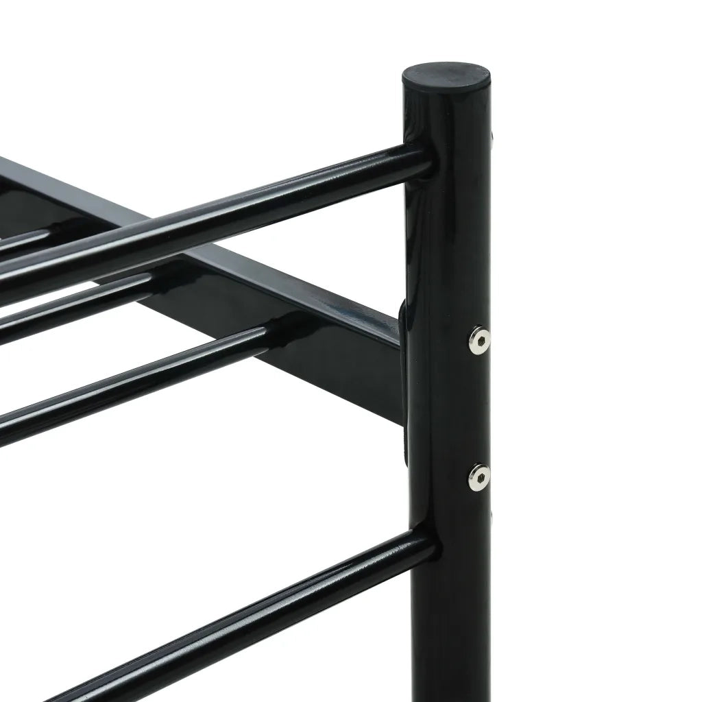 Giroletto Nero in Metallo 90x200 cm 286496