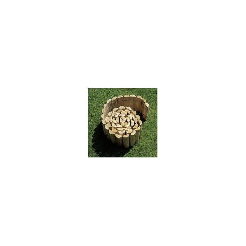 Bordure en rouleau en bois - 250x6x20 cm