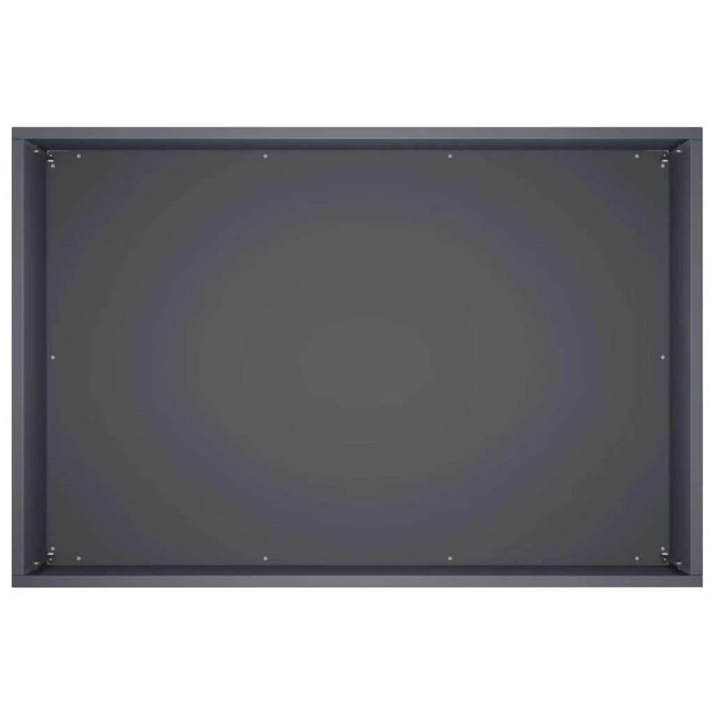 Vaso da giardino Antracite 50 x 40 x 40 cm 8005642