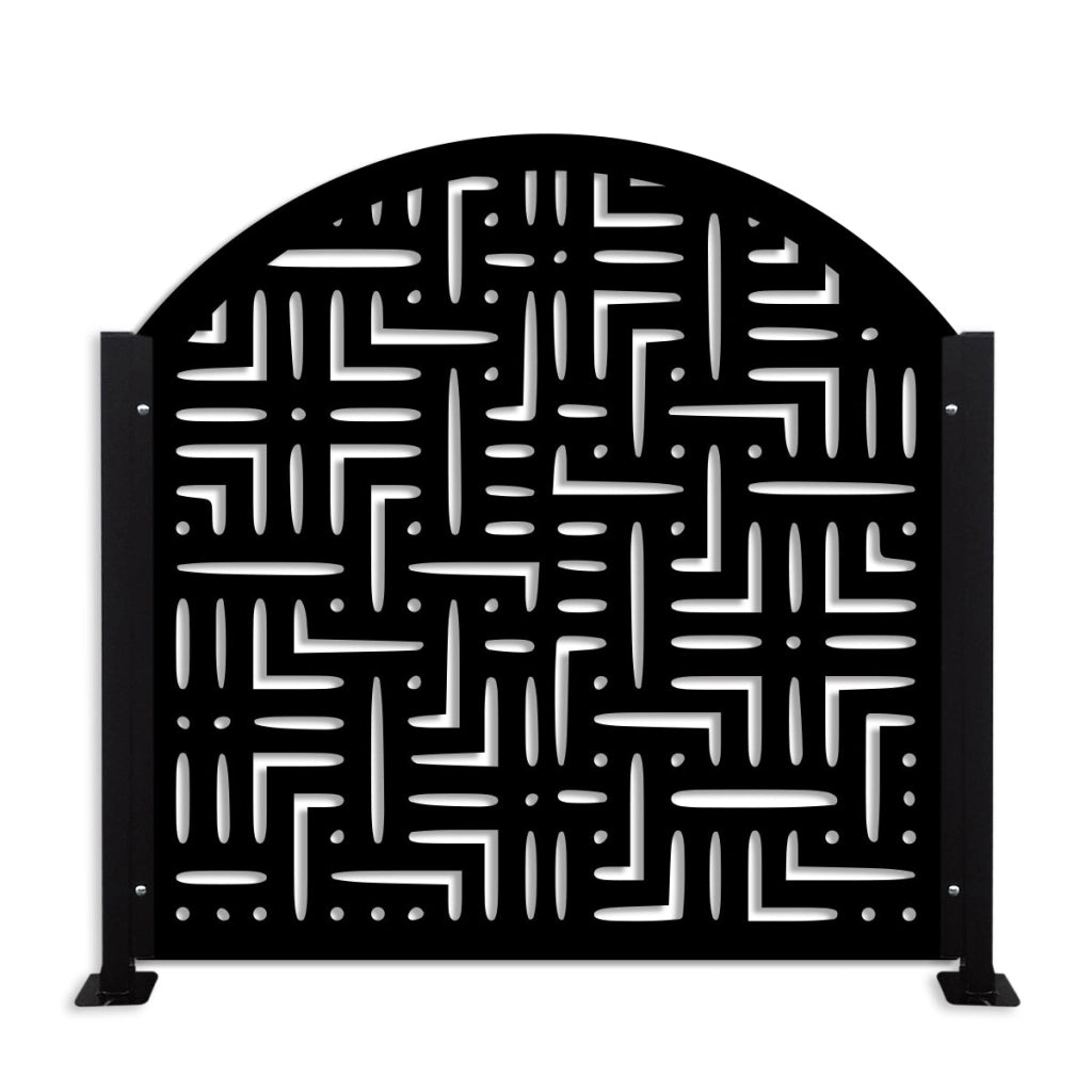 Ringhiera DEKOPLAST Curva mod. INSIDEOUT Colore: nero
