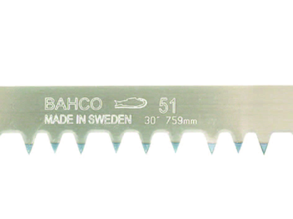 LAME IN ACCIAIO TEMPRATO DENTI CONTINUI PER SEGONCINO- - cm.53 (51-21/B) - 10 blister BAHCO