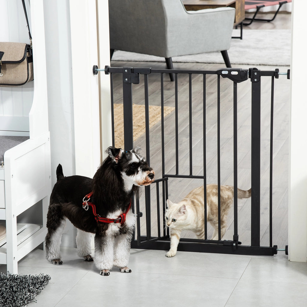 Cancelletto Estensibile per Cani ¨C Minimal ¨C Nero 68x76.2 cm