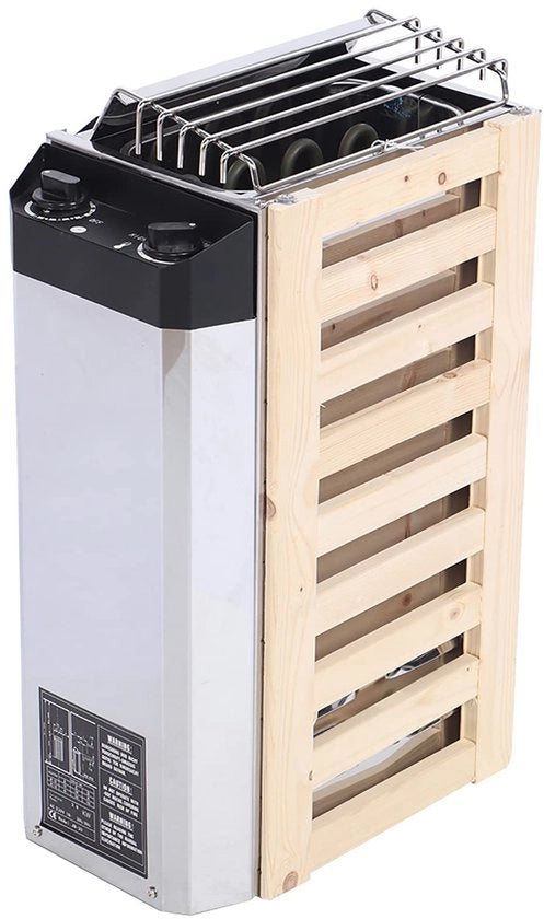 Sauna a 3KW con Regolazione Interna - Riscaldamento Multifunzionale per Sauna - Compatta e Efficiente - 220V - Soluzione di Riscaldamento per la Casa -  ...