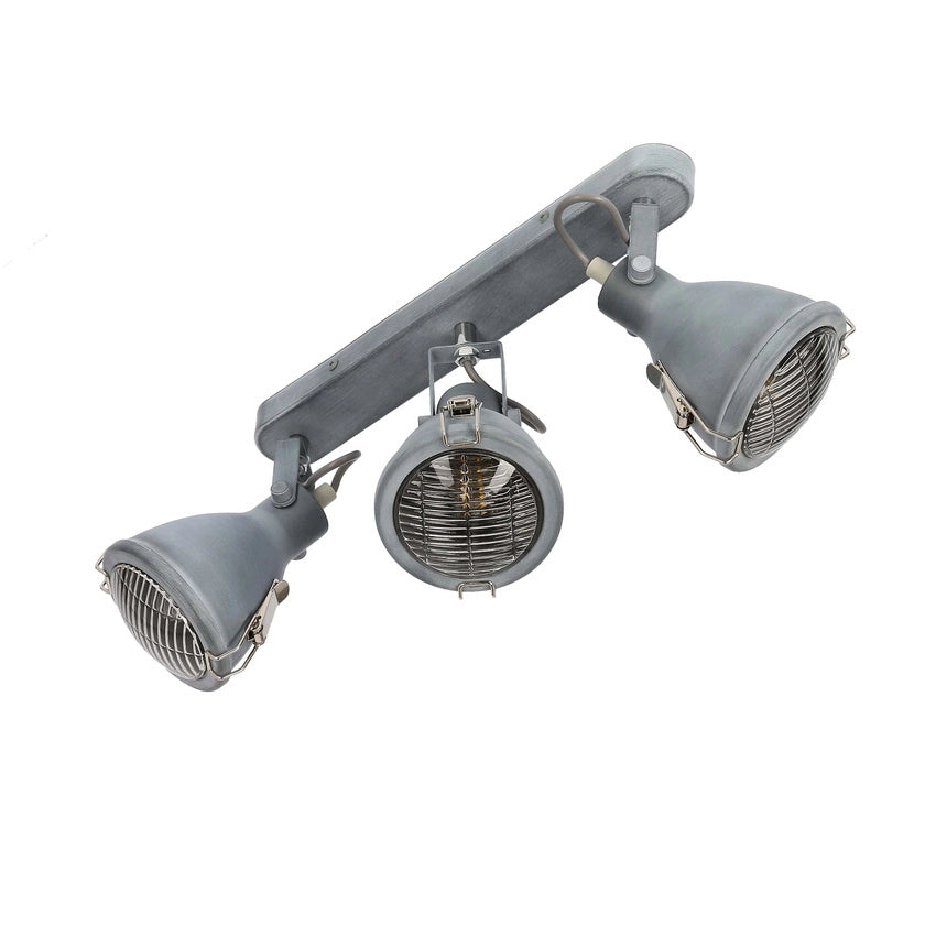 Candellux CRODO lampada soffitto grigia 3xE14 54cm