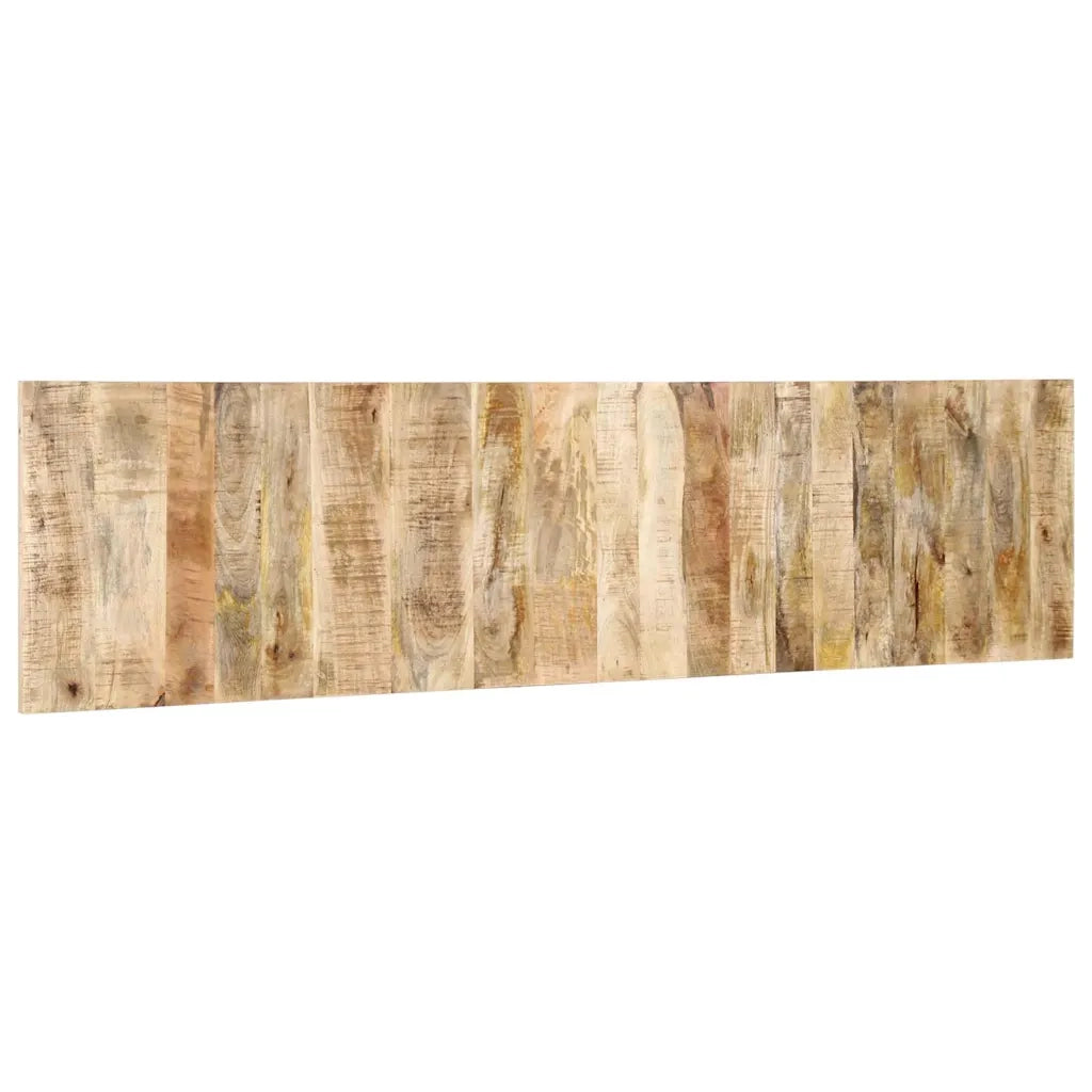 Testiera 200 cm in Legno Massello di Mango Grezzo 4017515