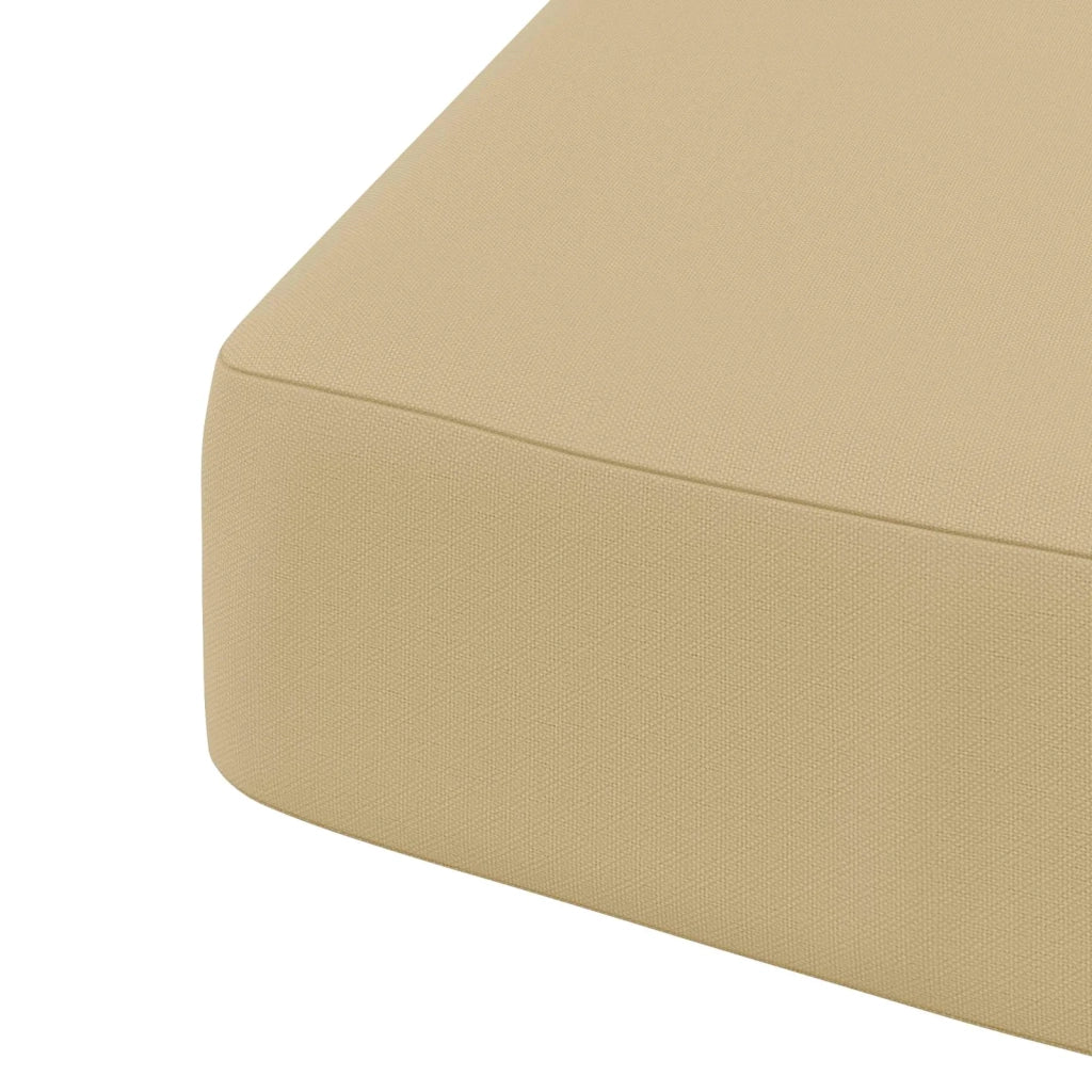 Cuscini per sedile a 4 pezzi SOEST 4 pcs 100% Poliestere Beige 945192