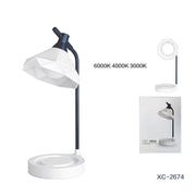 Trade Shop - Lampada Da Scrivania Led Dimmerabile Touch Design Geometrico Pieghevole Dt-2674 -