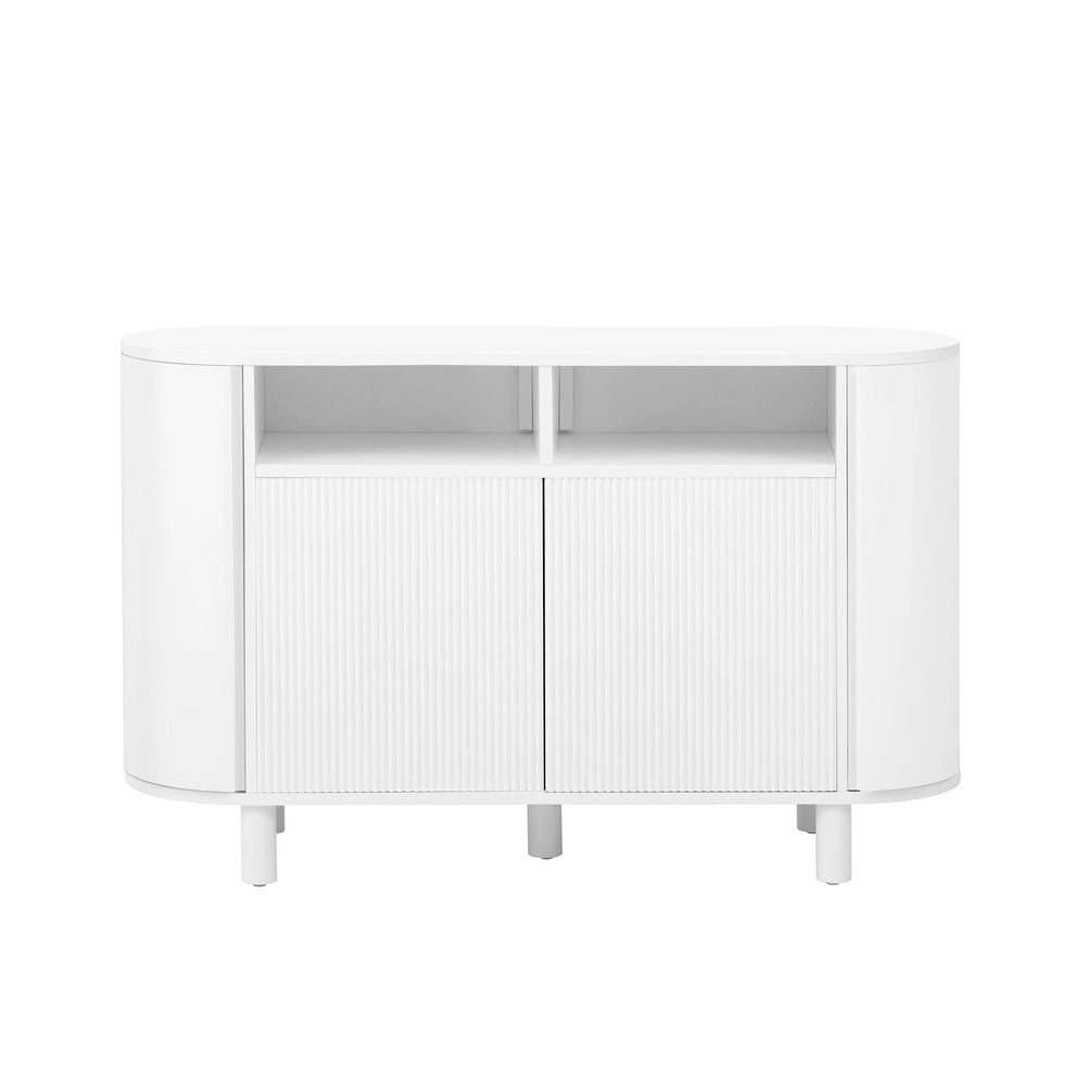 Sideboard Multiuso con Ante e Ripiani ¨C MINIMAL ¨C Bianco