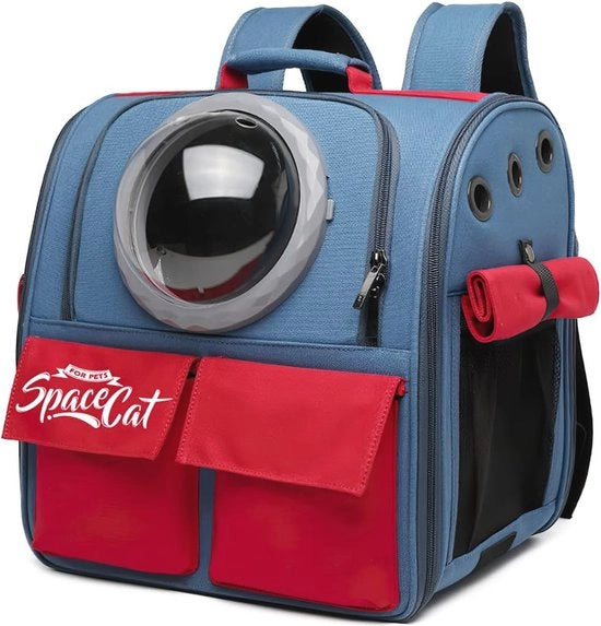 Borsa per Animali di Compagnia con Finestra per Gatti e Piccoli Cani - Ventilata e Comoda