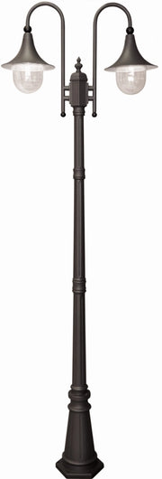 Lampione da giardino Boston Kaja K-8132 nero 2xE27