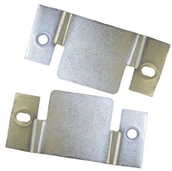 Elementi di connessione in metallo - 2 pezzi - 96 x 46 mm - Adatti per imbottitura - Connettore di mobili