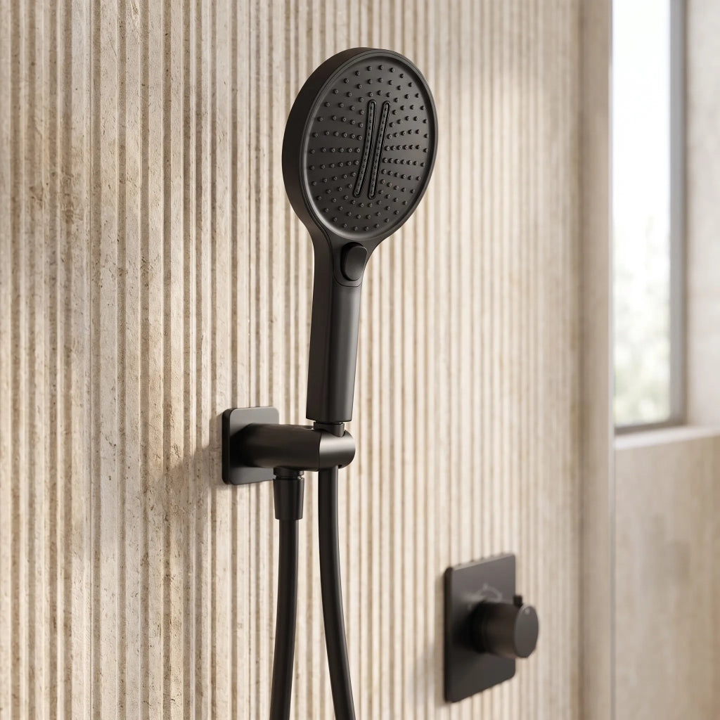 Doccia A Mano Rea Js-033 Black