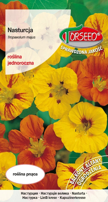 Nasturzio - Tropaeolum majas rampicante - miscela 5g