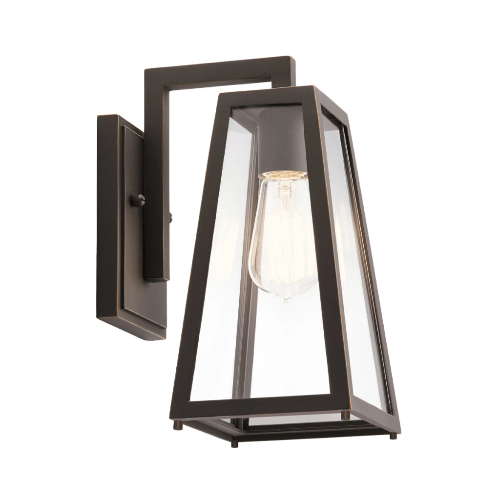 Applique esterna Kichler Delison marrone E27 60W IP44