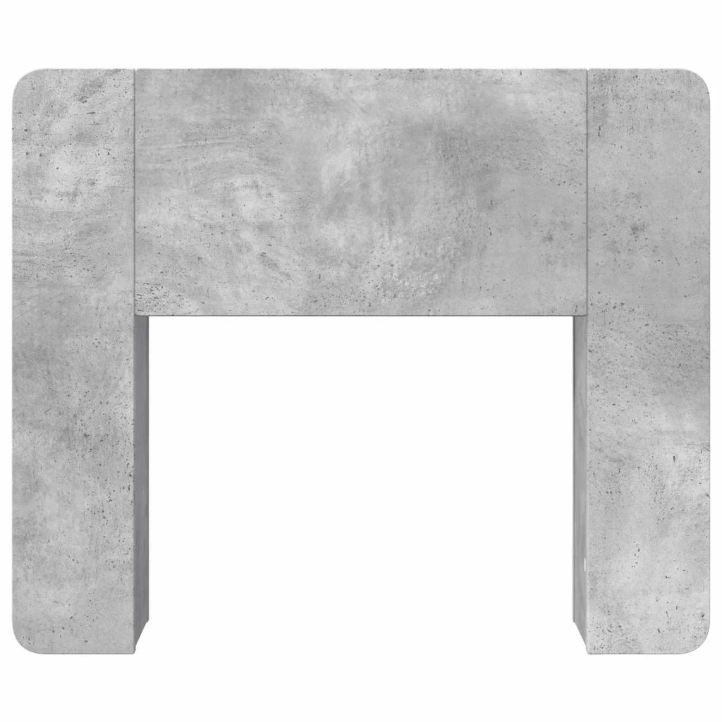 Testata del letto Grigio Cemento Legno ingegnerizzato 8001186