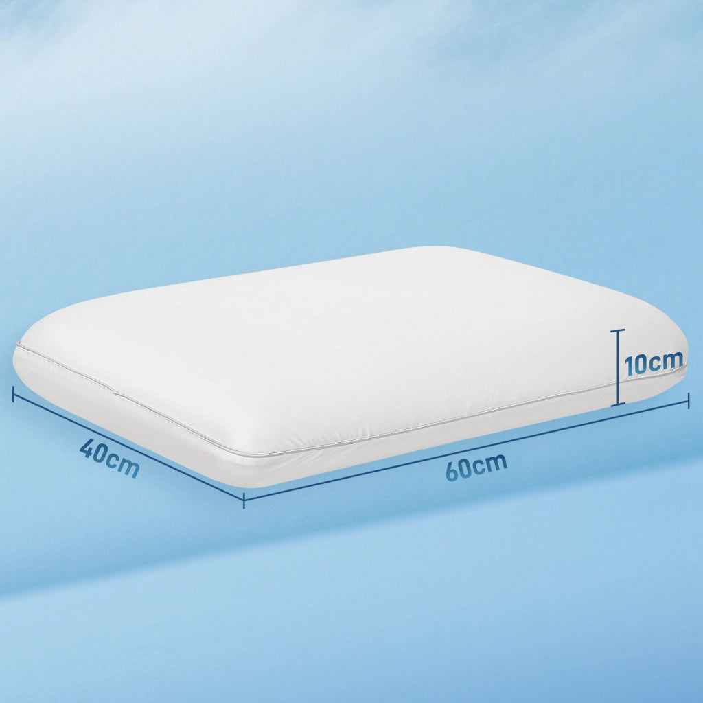Cuscino Memory Foam ¨C Xylo ¨C 60x40x10 cm Bianco Crema