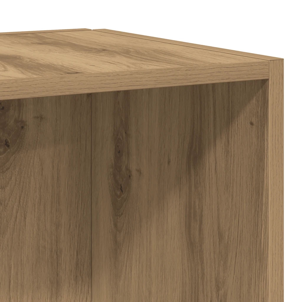 Mobile Angolare Rovere Artigianale 33x33x67 cm in Truciolato 856719