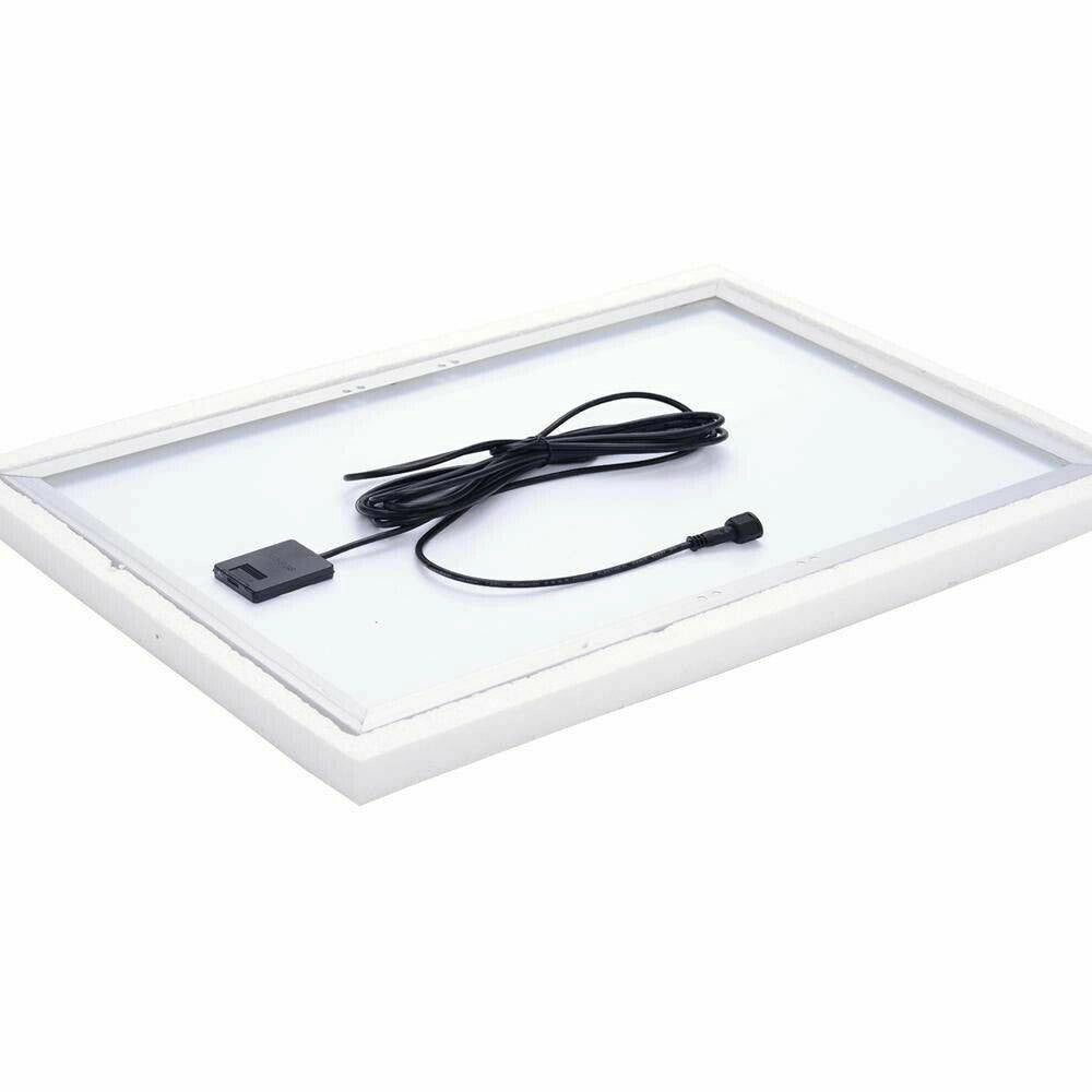 Trade Shop - Faro Led Con Pannello Solare Faretto Crepuscolare 200w Per Esterno + Telecomando -