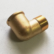 Gomito curva da 1+1/4 mf in ottone