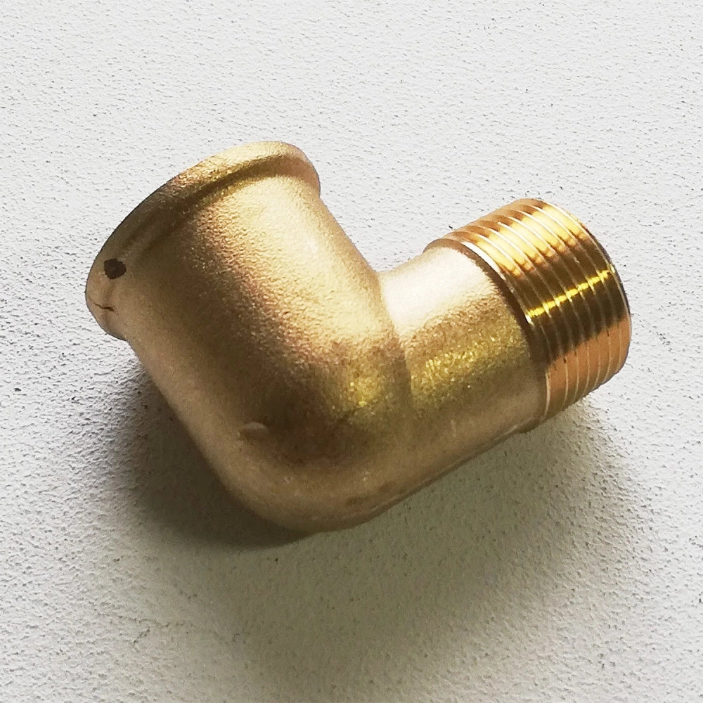Gomito curva da 1+1/4 mf in ottone