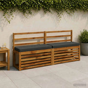 Cuscini per Panchina a 2 Pezzi VUGHT 2 pcs 100% Poliestere 950375