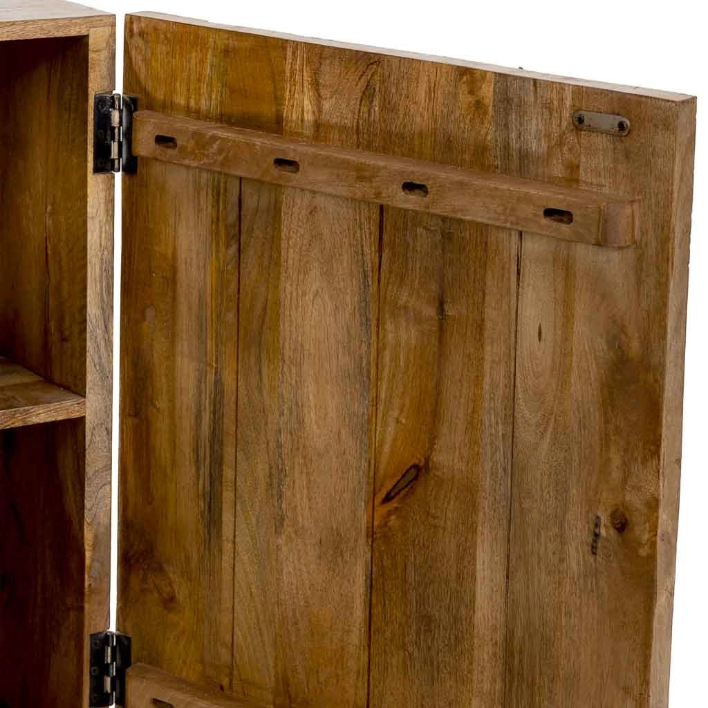 Credenza in legno bianco 165x45x76h cm