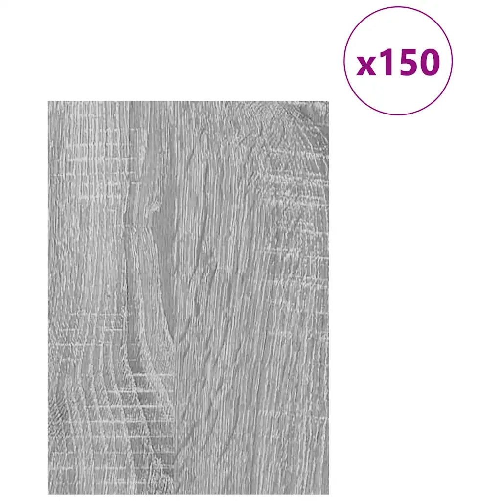 Pannelli decorativi 150 pz Grigio Sonoma 15 x 21 x 0.27 cm CFW8418082