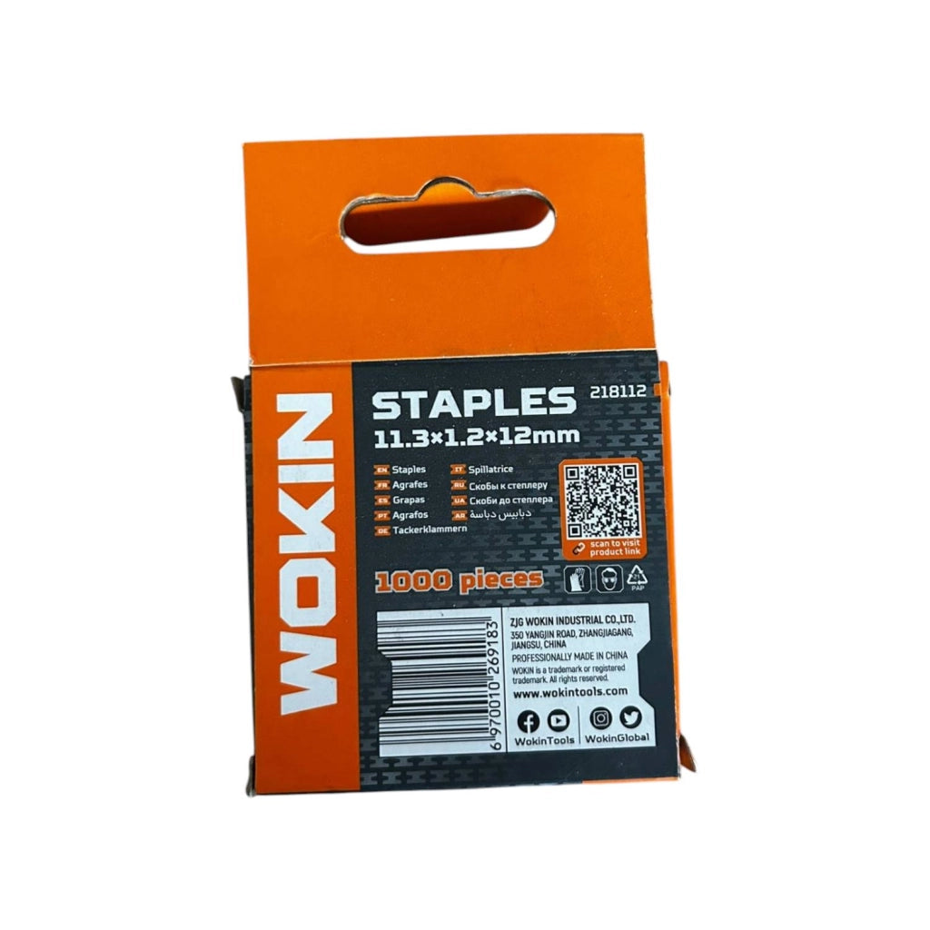 PUNTI 11.3X1.2X12MM WOKIN STAPLES