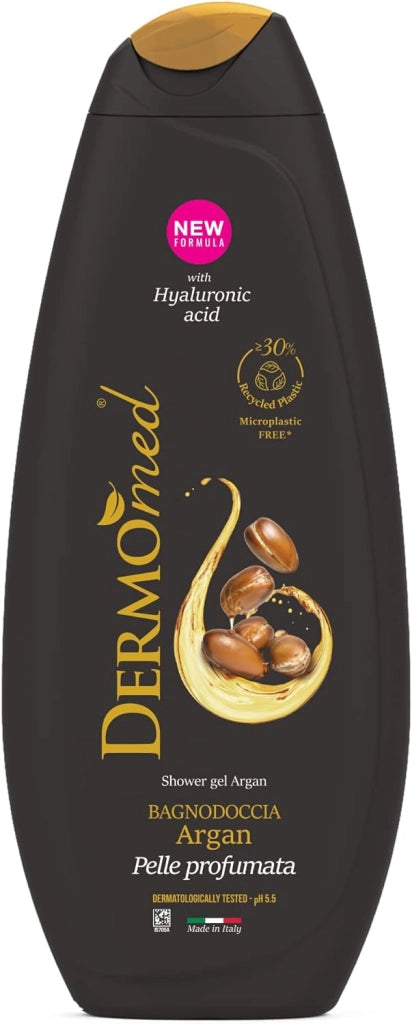 DERMOMED BAGNODOCCIA CON ACIDO IALURONICO 650 ML ARGAN