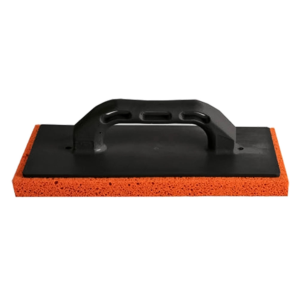 FRATTONE IN GOMMA SPUGNA cm 14 x 28 - gomma arancione (dens. media)  - MADE IN ITALY