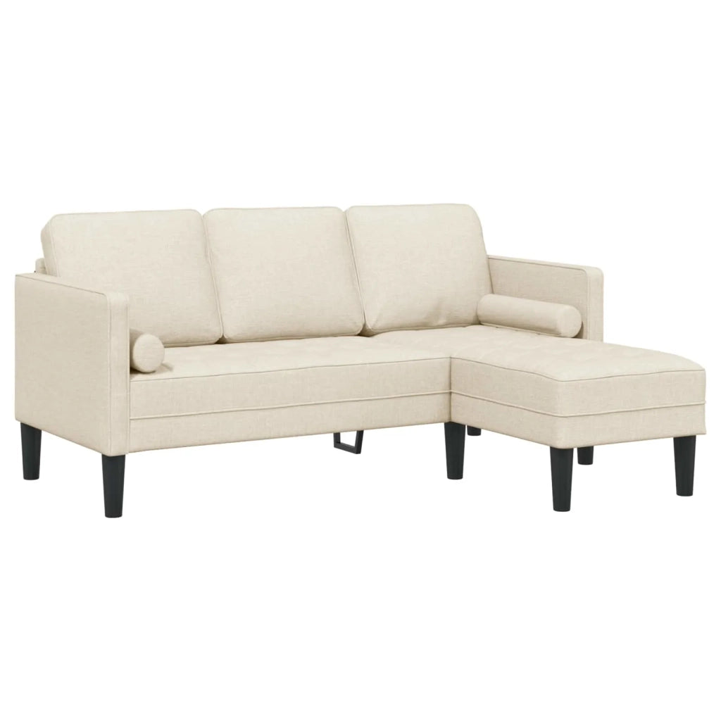 Set di divani con cuscino 2 pcs Tela Poliestere 3329263