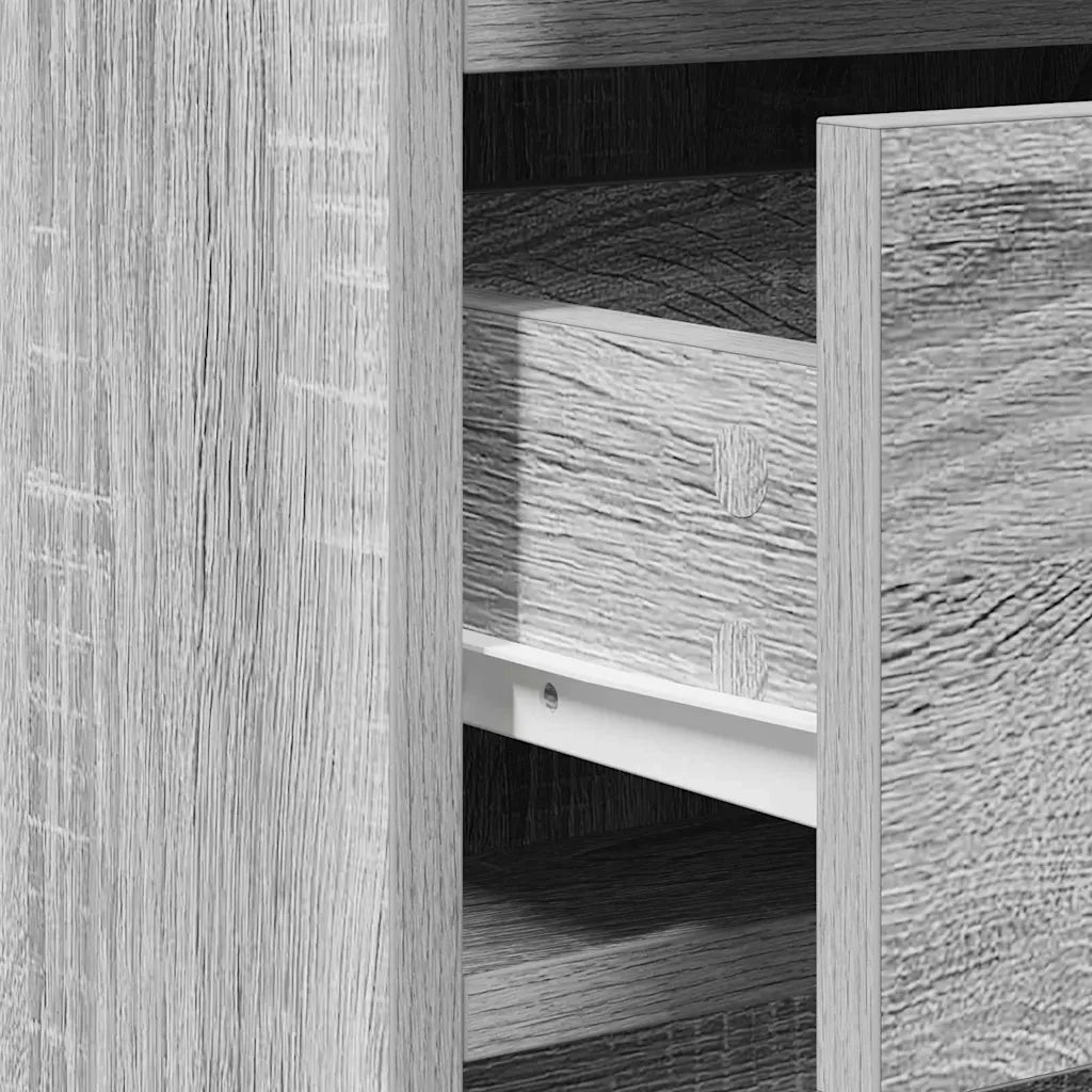 Tavolo da Trucco con cassetto 2 pcs Grigio 50 x 41 x 135 cm 3334241