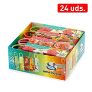 Trade Shop - Set 24 Pezzi Deodorante Profumato Con Gancio Varie Fragranze Floreale -