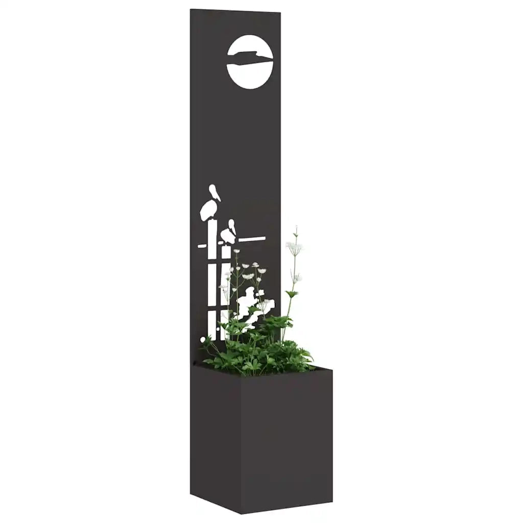 Schermo per privacy in giardino Traforo Nero 32 x 150 cm CFW2764573