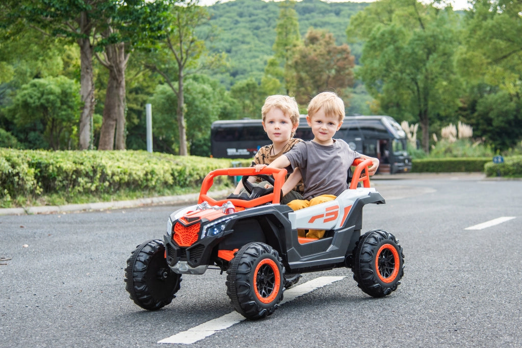 Auto elettrica per bambini ¨C Minimal ¨C 2 posti, telecomando, 12V, 4WD