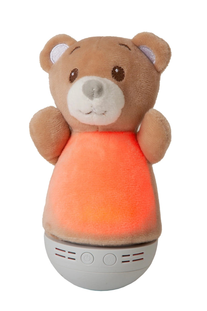 Lampada notturna bambini DOLLY orso marrone LED Lucide