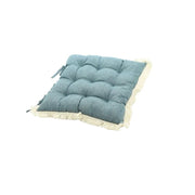 Cuscino sedia Fringes 40x40cm blu