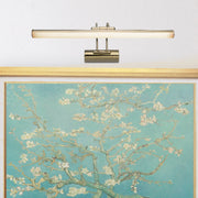 Lampada da Parete 'Hartlepool' per Quadri Applique a LED - Color Oro [lux.pro]