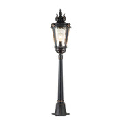 Lampione esterno Baltimore Elstead E27 60W bronzo anticato