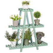 Scaffale per piante 3 livelli ¨C Minimal ¨C 76x26x76 cm verde