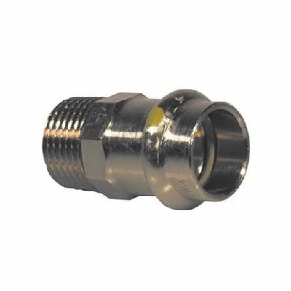Viega dritto maschio in bronzo a press are d.18x1/2  b07wkj4mjf