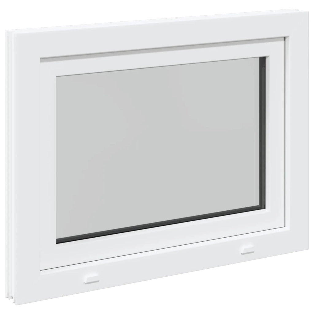 Finestra per Soffitta RISOR Bianco 80 x 50 cm PVC e Vetro 42047238